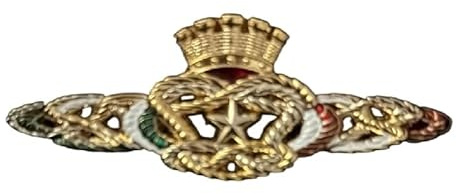 Distintivo d'Onore Personale in Congedo Forze Armate MISURA EXTRA GRANDE Fregio da Giacca per Congedati CM 8 X 3