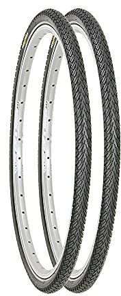 BERGMEILE | 2X 28 Zoll Fahrradreifen | 700 x 35C (37-622) | 28 x 1 3/8 x 1 5/8 Reifen | Mit Reflexstreifen und Pannenschutz | Ohne Felgen