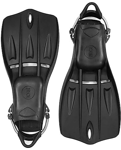 Fourth Element Tech Diving Fins Black Large