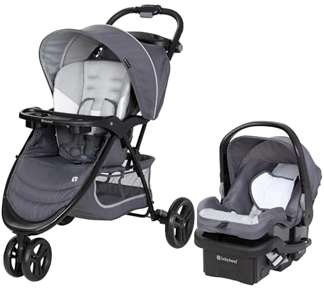 Baby Trend Stroller and EZ-Lift Infant Car Seat, EZ Ride Travel System, Dash Grey