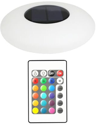 Toddmomy Pool Dekoration Licht Unterwasserlicht Gartenleuchten Dekorativ Außenlaterne Ferngesteuerte Glühbirnen Puzzle-lampenschirm Selber Machen Pool-brunnen Led-lampen Wasserdicht