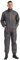 YEAHDOR Mono de Trabajo para Hombres Chaqueta y Pantalones Largos Mono de Trabajo con Cremallera L-5XL Gris 4XL