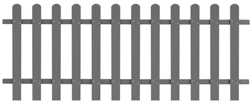 Xichuzi Lattenzaun, Zaunelemente, Steckzaun, Teichzaun, Zaun Garten, Sicherheitszaun, Zäune Für Garten, Gartenzaun, WPC 200 x 80 cm