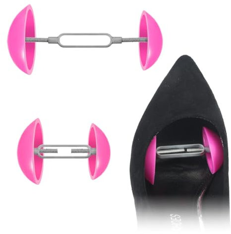 BEPSYOM 2 x Women's Shoe Stretcher Shoe Stretcher Shoe Stretcher for Men and Women Widen Boots to Widen or Stretch Suitable for Leather Shoes Boots(7-12 cm)