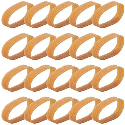 20 x elastiska remmar för gummiskidor - skidbindningar, gummiband, utomhus vintersporttillbehör | Professionell justeringssats, elastisk hållare
