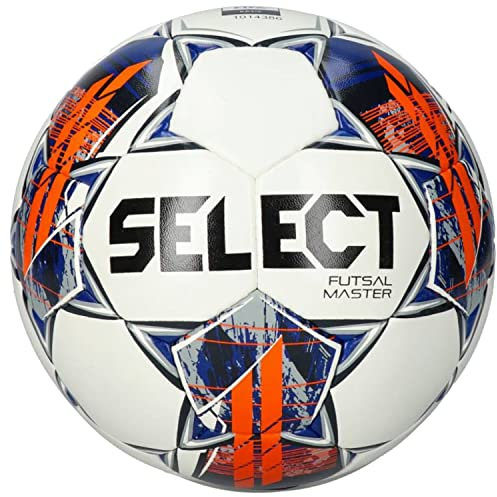 Select Futsal Master Grain FIFA Basic Ball Master WHT-NAV, Unisex Footballs, White, 4 EU
