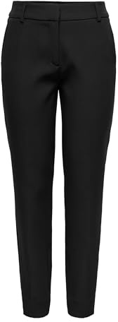 Only Onlelly Life HW - Pantaloni da Donna TLR Noos, Nero, 40W x 32L