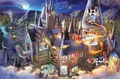 Ravensburger Harry Potter Hogwarts Castle 3000 Piece Jigsaw Puzzles for Adults and Kids Age 12 Years Up