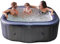 PureHaven aufblasbarer Whirlpool 185x185x68 cm für 6 Personen selbstreinigend inkl. Filterkatuschen und Abdeckung Leergewicht 42 kg