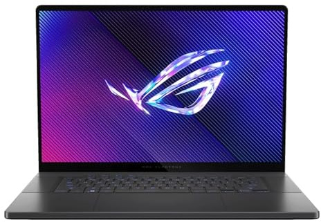 ASUS ROG Zephyrus G16 OLED GU605CM-QR003 - Ordenador Portátil Gaming 16 2.5K 240Hz (Core Ultra 9 285H, 32GB RAM, 1TB SSD, NVIDIA RTX 5060 8GB, Sin Sistema Operativo) Gris Eclipse - Tec. QWERTY ES