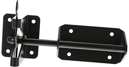 FOYTOKI Pestillo De Bisagra De Puerta Para Puerta Corrediza Cerradura De Seguridad Resistente Hogar Pestillo De Acero Premium Para De Alta Resistencia