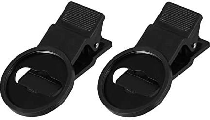 CONGARTENO 2 Piezas Clip para Lente De Teléfono Móvil Clips para Lentes De Teléfono para Tomar Fotografías Filtros o Adicionales Exteriores o Interiores