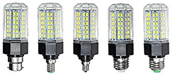 MASUNN E27 E26 E12 E14 B22 12W 5730 SMD Nicht Dimmbare LED Corn Lampe Lampe Ac110-265V-E26 - Warmes Weiß