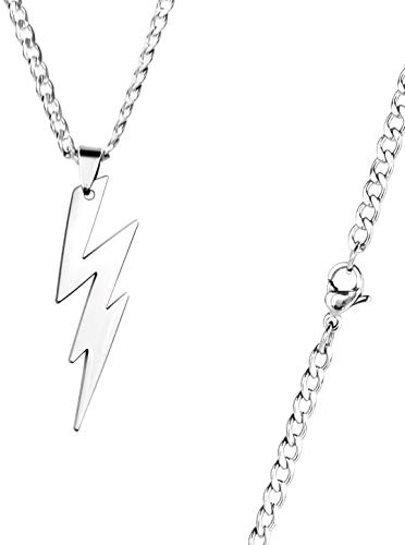 Collar Flash de aleación con Cadena de aleación Plateada