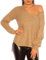 Koucla V-Cut Pulli mit Kettendeko One Size (Einheitsgröße)