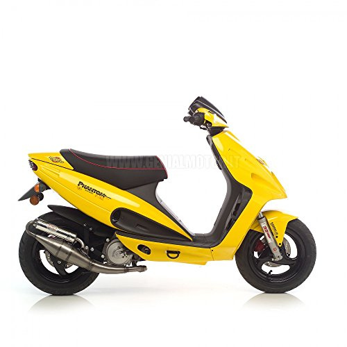 MALAGUTI F12 PHANTOM KAT liquid cooled 2000 00 LEOVINCE IMPIANTO SCARICO COMPLETO HAND MADE TT ALLUMINIO 4051