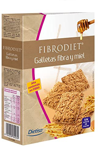 Dietisa - Suplemento Fibrodiet 400G Galletas Fibra Y Miel