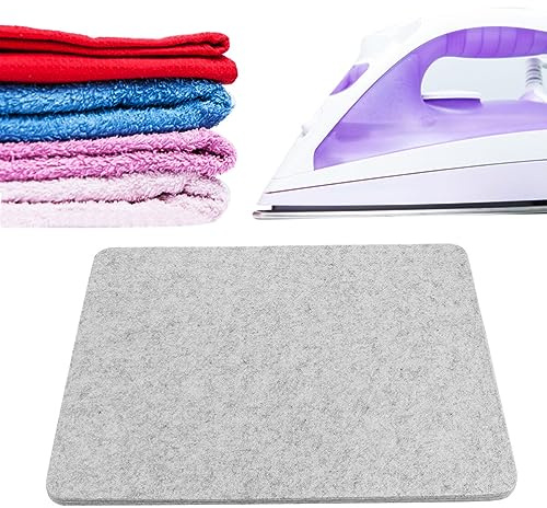 EXCEART Wool Ironing Pad High Temperature Pressing Mat for Quilting Sewing and Embroidery Portable Ironing Board Alternative for Home and Travel