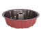 MGE - 24 cm Stampo Savarin/Ciambella - Tortiera Savarin in Acciaio con Rivestimento Antiaderente - Stampo per Ciambella con Tubo - Tortiera da Forno per Biscotti e Torte - 24 cm