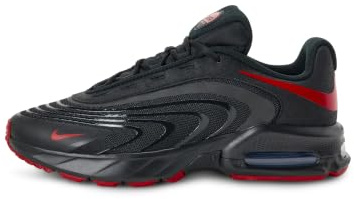 Nike Men's Air Max Fire Shoes, Black/University Red, 8