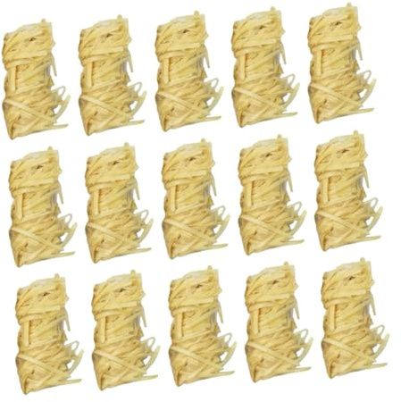 BEBEMOKO Pastillas De Encendido Naturales para Barbacoa y Estufa, 50 Unidades, Madera Encerada para Fuego De Leña, Uso Camping y Actividades Al Aire Libre, Iniciadores De Fuego Prácticos