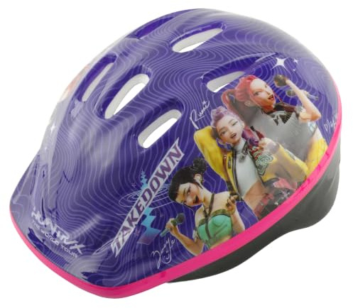 KPop Demon Hunters Takedown Safety Helmet | Officially Licensed Kids Childrens Bike Cycle Scooter Skateboard Head Protection | Boys or Girls