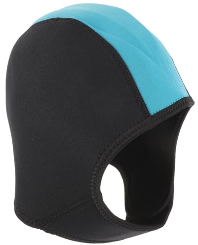 Bonnet et Néoprène de pour Bain Natation Plongée Noir | Couverture de Plongée Sous-marine, Articles de Natation, Camping, Bonnet de Bain Cheveux Long