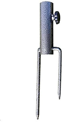 Xhuidz Presa da Terra per Ombrellone da Esterno,Ombrelloni Picchetto di Supporto Sole, Porta Ombrellone Spiaggia Punta Terra Sabbia per Terrazzo Spiaggia Giardino.
