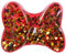 Disney Minnie Mouse Compact Glittery Hair Brush