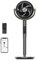 Dreo Smart Pedestal Fan with Remote, PolyFan 513S, 43'' Quiet Standing Fan for Home Bedroom, 120°+105° Smart Oscillating Floor Fans with Wi-Fi/Voice Control, Works with Alexa/Google