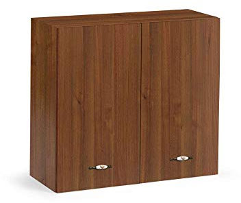 Argonauta Italia Pensile per cucina Noce antico Cm 80x32xh 72 con 2 ante