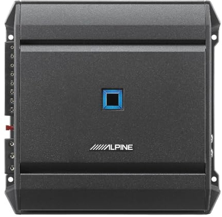 Alpine S-A32F, S Series Class D 4 Channel Digital Amplifier, 320 Watts