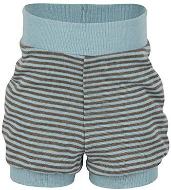 Engel Natur, Baby und Kleinkind Spielhöschen, 70% Wolle (kbT), 30% Seide (Gletscher/Walnuss, 74-80)