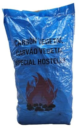 Peyca Carbón Vegetal de encina Especial hosteria 14kg Aproximadamente, Gran duración. Ideal para restaurantes, barbacoas. Encendido rapido