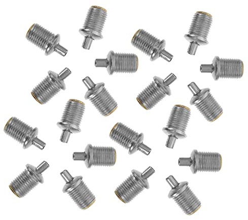 CLISPEED 20 Stück Drahtseil-Spind-Drahtklemmen Drahtseil-Drahtklemme Drahtseil-Clip Kleine Klemmen Drahtseil-Kabelklemme Robuste Clips Klemme Kabelklemmen Draht-Clip