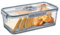 DAWRIS Brotkasten, Timing Brotkasten Brotbox Plastic Storage Bins With Lids Storage Basket Bread Boxes Kitchen Counter Zeiterfassung Brotaufbewahrung stapelbare Kühlschrank-Organizer Aufbewahrungsbox