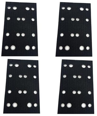 4Pcs Festool Sponge Interface for Sanding Pads, Compatible with RTS 400/ RS 400/ RTSC 400 Sponge Sanding Pad Adapter 80x133mm
