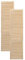 Lamellentür Holztür natur 242,2 x 59,4 cm mit offenen Lamellen für Regale, Schränke, Möbel | Kiefer Holz unbehandelt | Doppel-Paket 2-er Pack
