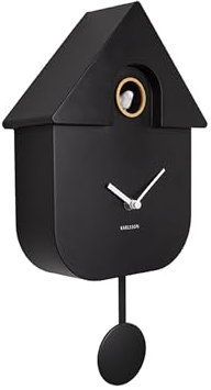 Karlsson Cuckoo House Cuckoo Clock - Black