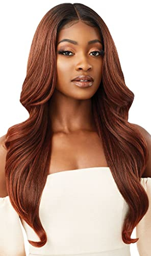 Outre Synthetic Melted Hairline Lace Front Wig SERAPHINE (1 Jet Black)