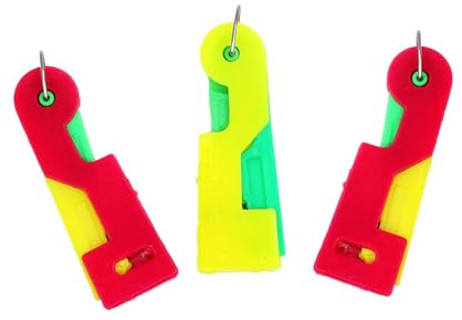 3pcs Automatic Needle Threader, Simple Hand Sewing Automatic Needle Threaders for Sewing Embroidery Cross Stitch Craft Stitching, 2024 Upgraded New Needle Threaders(Colourful)