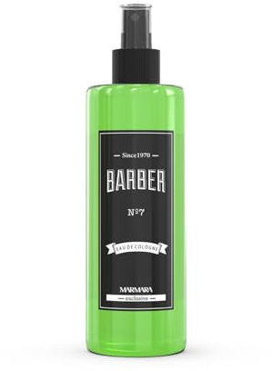 BARBER MARMARA Eau de Cologne Pump-spray Herren (1x 400ml) After Shave Men - Duftwasser Männer - Erfrischend & Pflegend - Barber Eau de Cologne (400ml, No.7)