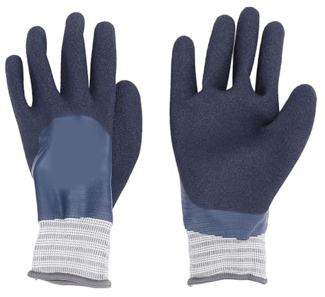 Depisuta Guantes con Aislamiento Eléctrico, Guantes Resistentes a Alto Voltaje de 1000 V, Guantes de Electricista con Aislamiento, Guantes de Trabajo Ignífugos con Textura de Goma