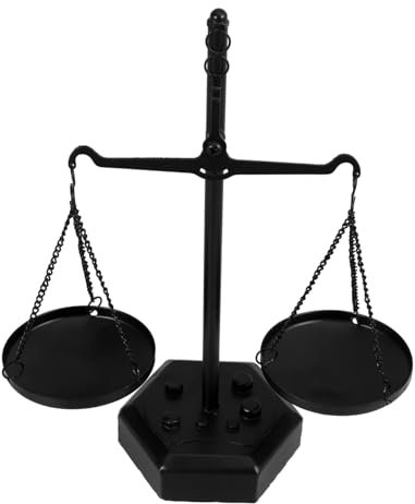 Vaguelly Petit Instrument De Balance Métal Balance Compacte pour Bijoux Plateau De Vintage Organisateur De Rangement pour Cosmétiques