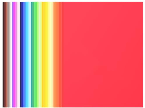 A4 Coloured Card, 40pSheets Multicoloured Card Stock, 230gsm Thick Paper 40 Assorted Colors, Coloured Paper for Cards Making, Scrapbooking, Arts Crafts, Office Printing, Invitations, DIY Projects