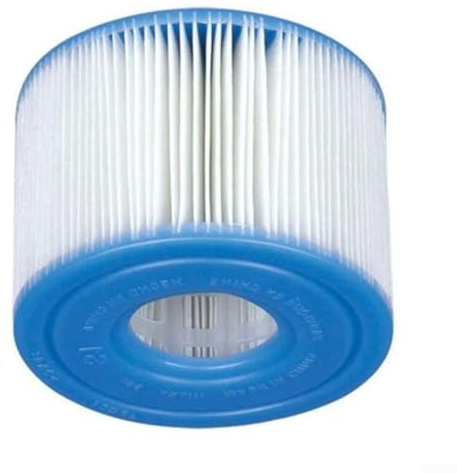 Cartucho de filtro de piscina de repuesto compatible con Intex S1 29011E para sistemas Pure Spa, atrapa la suciedad y protege la bomba y el calentador