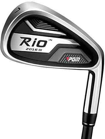 PGM Golf Iron Club Rio 2016 III Herren Iron #7 Carbon Schaft R Flex - Rechtshänder - Schwarz