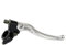 LOCOPOW 22mm 7/8 moto embrayage levier de frein levier poignée d'embrayage Compatible avec 2-Stroke Dirt Bike ATV Quad 4-Stroke