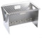 Zoegneer Edelstahl-Camping-Holzofen, Outdoor-Grill, zusammenklappbar, 20 x 13 x 12 cm