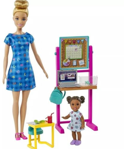 Barbie Doll & Accessories Makeup Artist Fashion Doll (Teacher)